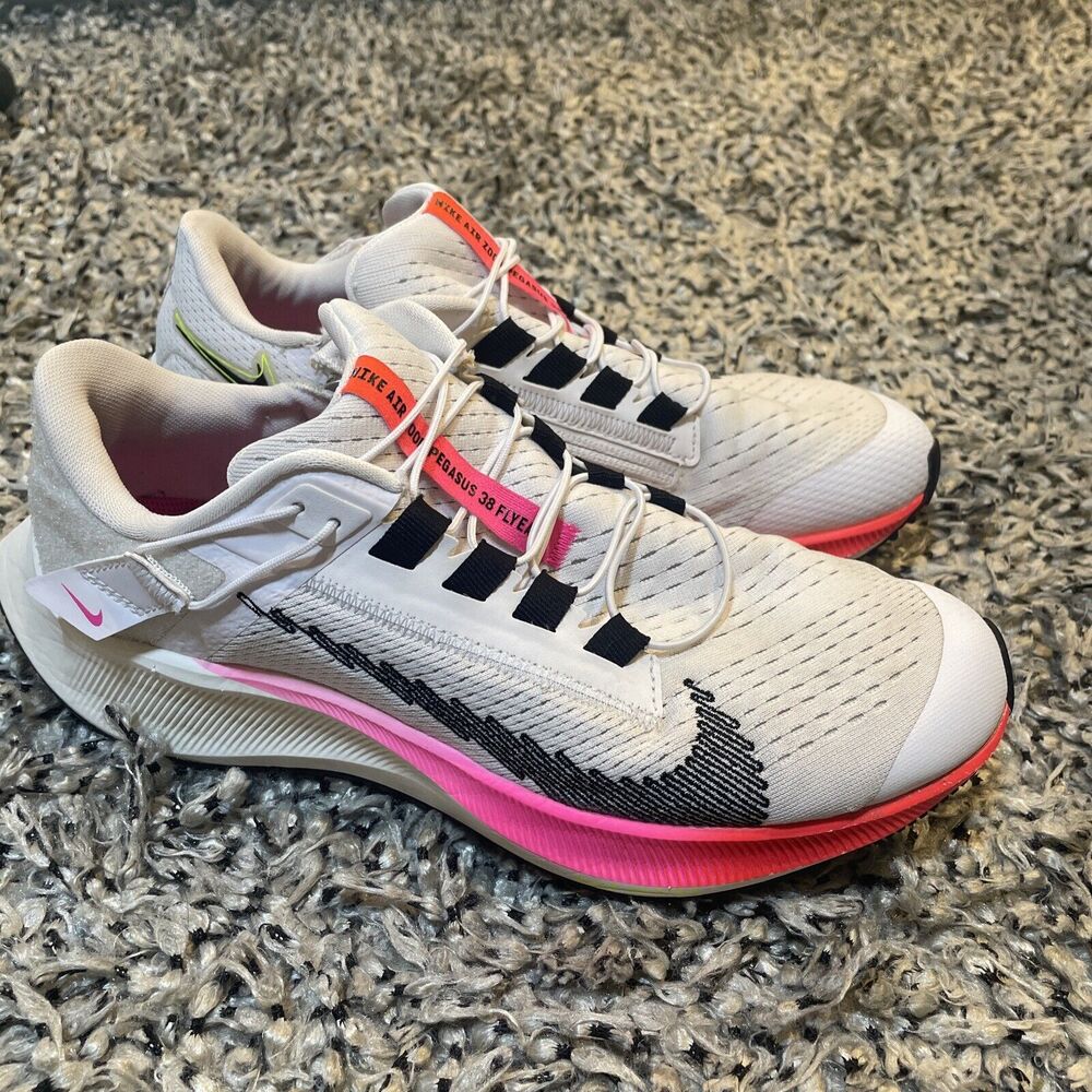 New Nike Air Zoom Pegasus 38 Flyease Football Womens US Size 8 UK 5.5 EUR 39